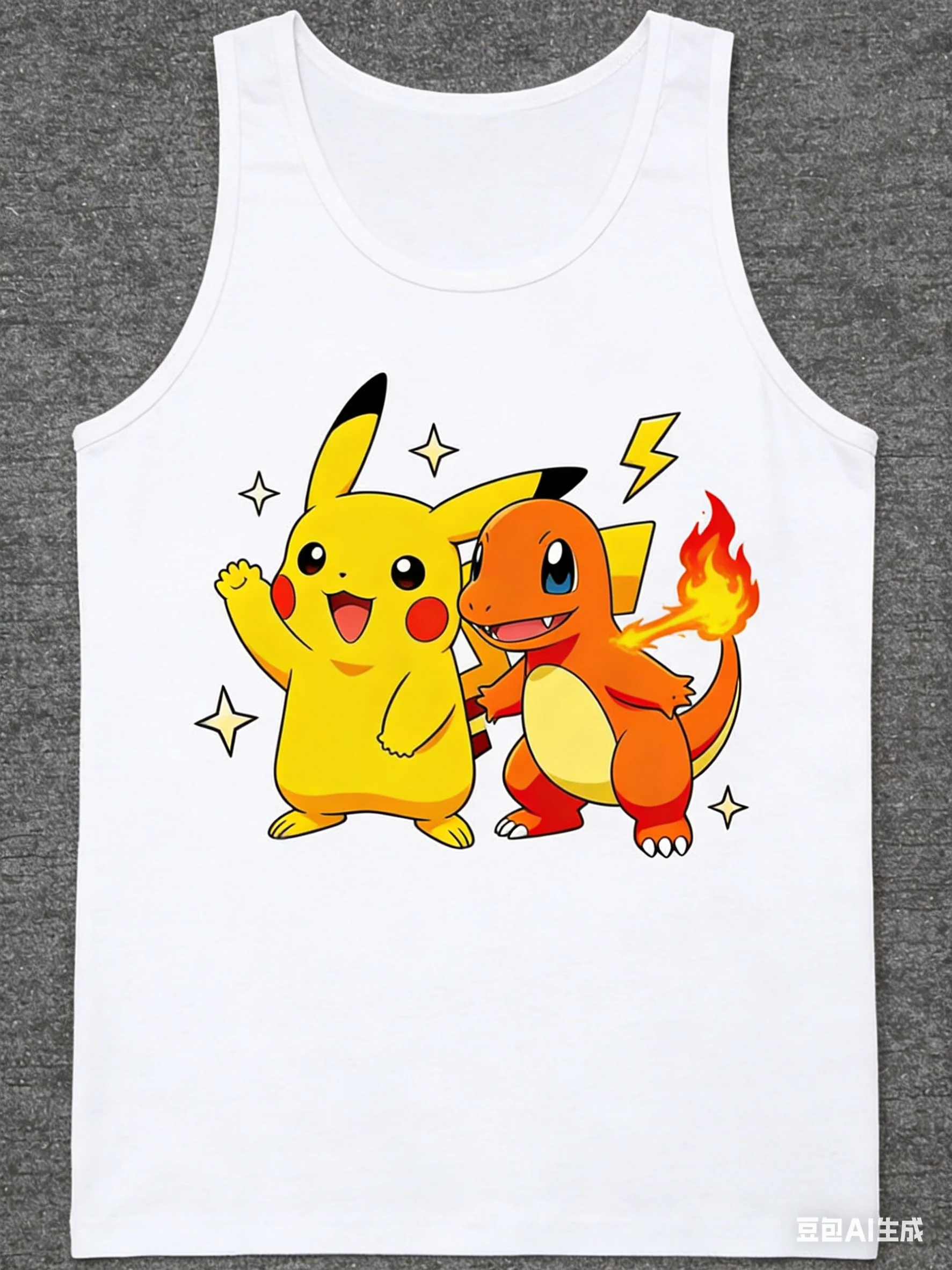 Pokémon Collaboration Vest T-Shirt Summer Loose-Fit Versatile Anime Print Top
Pokémon Collaboration Vest T-Shirt Summer Loose-Fit Versatile Anime Print Top