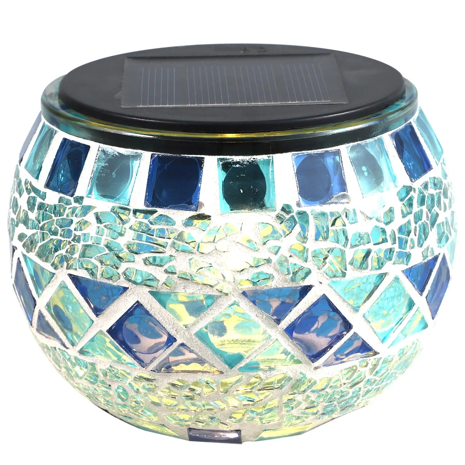 Mosaic Light Solar Powered Glass Lamp for Outdoor Use Durable Decorative Waterproof LED Yard Lawn Garden Patio Lighting
Mosaic Light Solar Powered Glass Lamp for Outdoor Use Durable Decorative Waterproof LED Yard Lawn Garden Patio Lighting