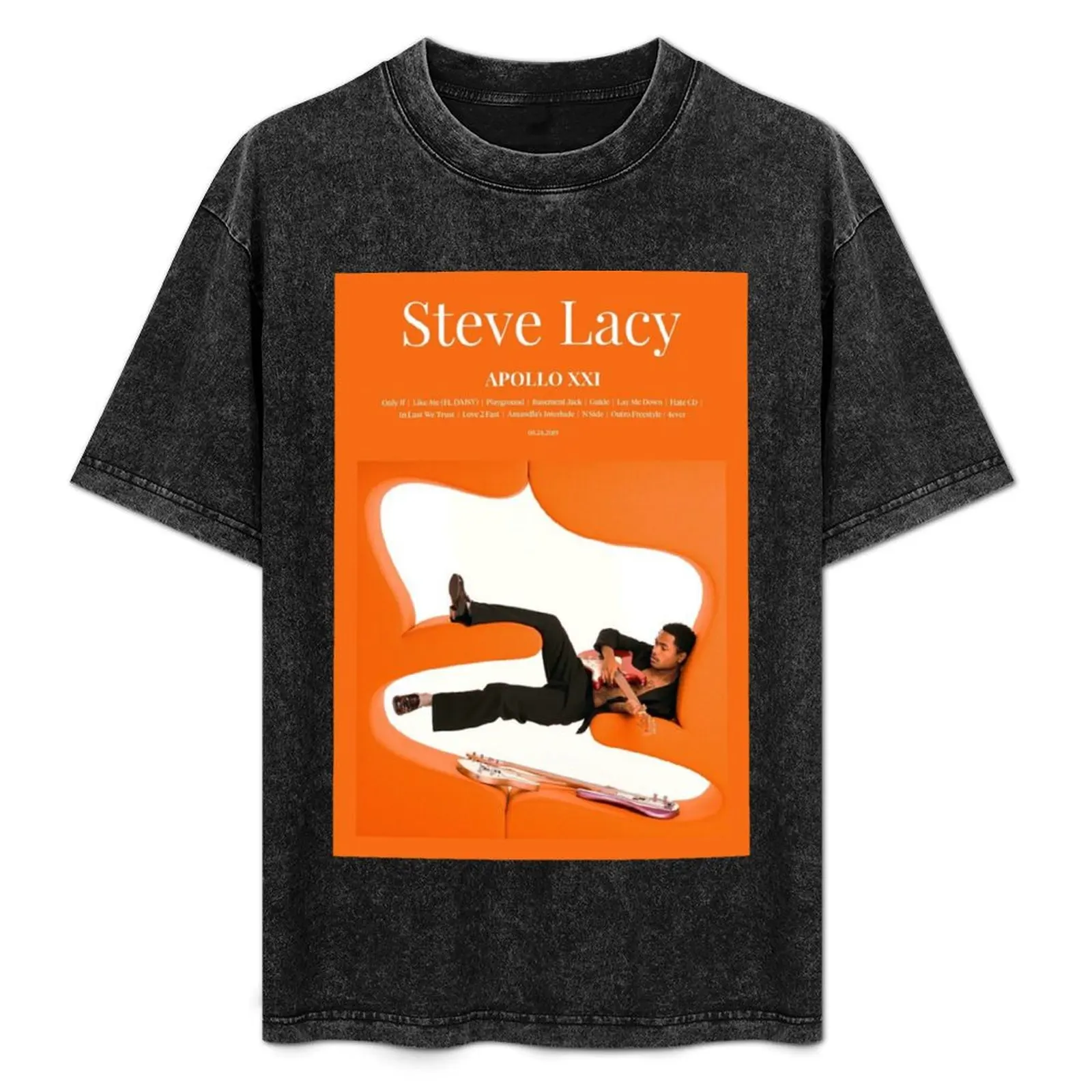 Steve Lacy - Apollo XXI (2019) T-Shirt clothes oversize t-shirts man sweat mens shirts graphic tee
Steve Lacy - Apollo XXI (2019) T-Shirt clothes oversize t-shirts man sweat mens shirts graphic tee