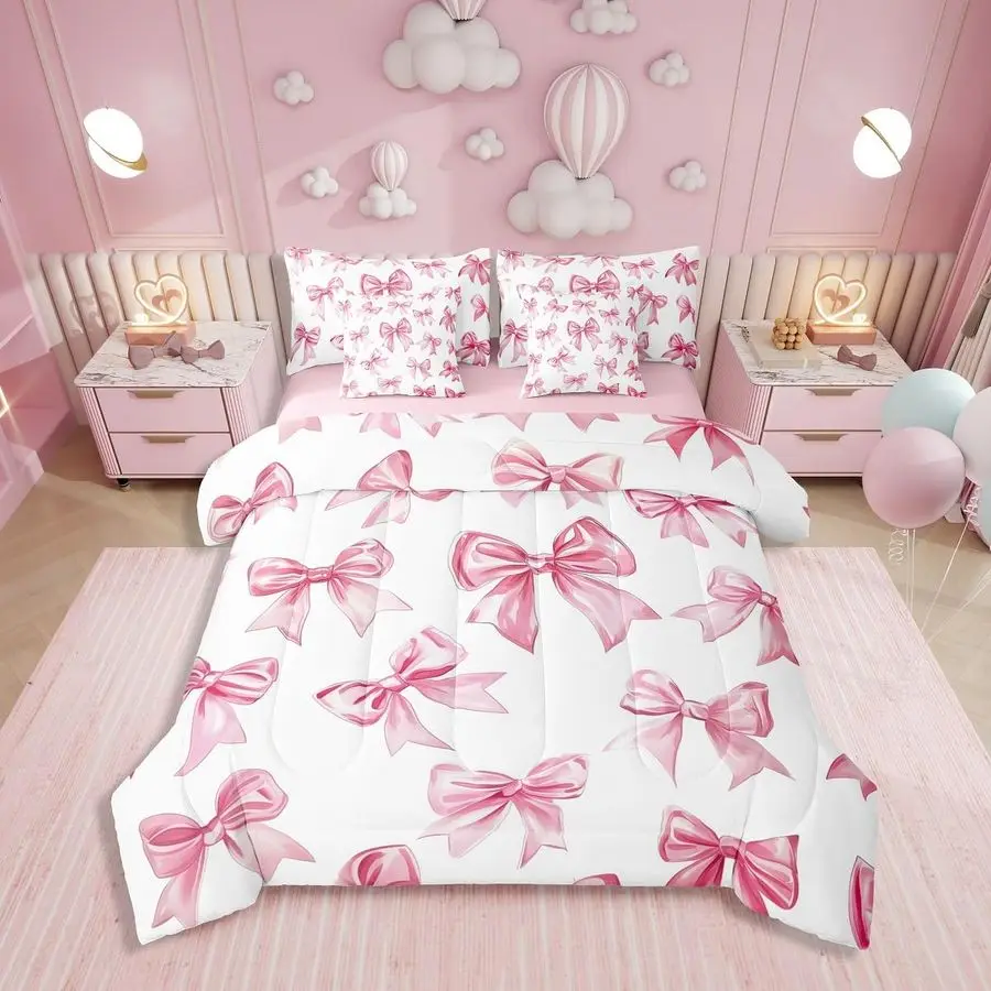 Комплект постельного белья Kawaii Bowknot для девочек в стиле принцессы, 7 предметов, размер Queen, для детей, подростков и женщин, милый девчачий дизайн.
Комплект постельного белья Kawaii Bowknot для девочек в стиле принцессы, 7 предметов, размер Queen, для детей, подростков и женщин, милый девчачий дизайн.