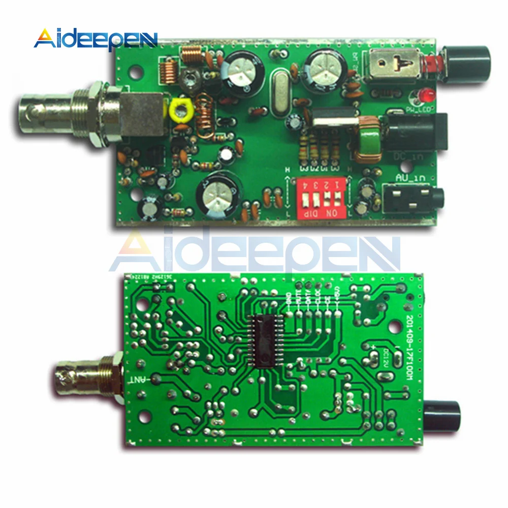 BH1417F FM Transmitter Radio Transmitter Module 12V PLL Stereo Digital Radio DIY Kit Wireless Transmitter Module BH1416F Module
BH1417F FM Transmitter Radio Transmitter Module 12V PLL Stereo Digital Radio DIY Kit Wireless Transmitter Module BH1416F Module