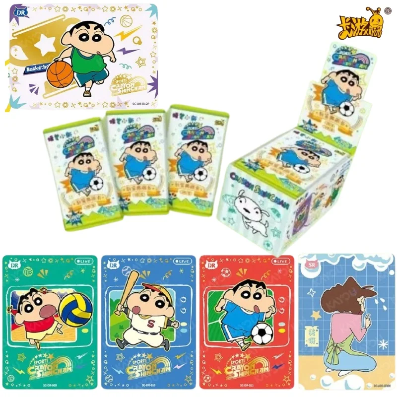 KAYOU Crayon Shin-chan Vitality Pack Series 3 Sports Theme Anime Collectible Cards Cute Cartoon Hobby Gift for Kids Anime Fans
KAYOU Crayon Shin-chan Vitality Pack Series 3 Sports Theme Anime Collectible Cards Cute Cartoon Hobby Gift for Kids Anime Fans