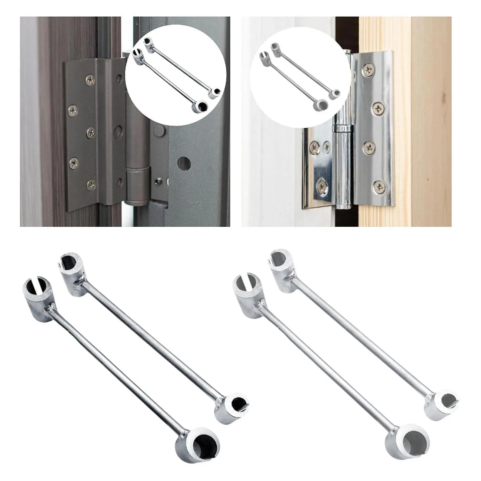Hinge Adjustment Wrench Hand Tool Sturdy Iron Material Door Hinge Repair Tool for Door Gap Fixing
Hinge Adjustment Wrench Hand Tool Sturdy Iron Material Door Hinge Repair Tool for Door Gap Fixing