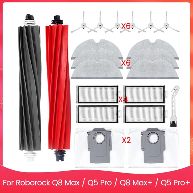 LJL-Accessory Set For Roborock Q8 Max / Q5 Pro / Q8 Max+ / Q5 Pro+ Robot Vacuum Cleaner Spare Parts
LJL-Accessory Set For Roborock Q8 Max / Q5 Pro / Q8 Max+ / Q5 Pro+ Robot Vacuum Cleaner Spare Parts