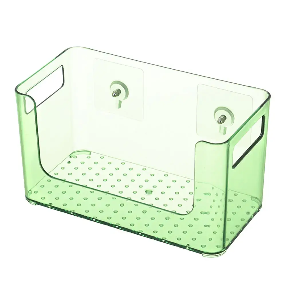 Sticky No Drill Shower Basket Soap Holder Wall-mounted Storage Basket Bathroom Free Punching Storage Rack for Bathroom Desktop (
Sticky No Drill Shower Basket Soap Holder Wall-mounted Storage Basket Bathroom Free Punching Storage Rack for Bathroom Desktop (