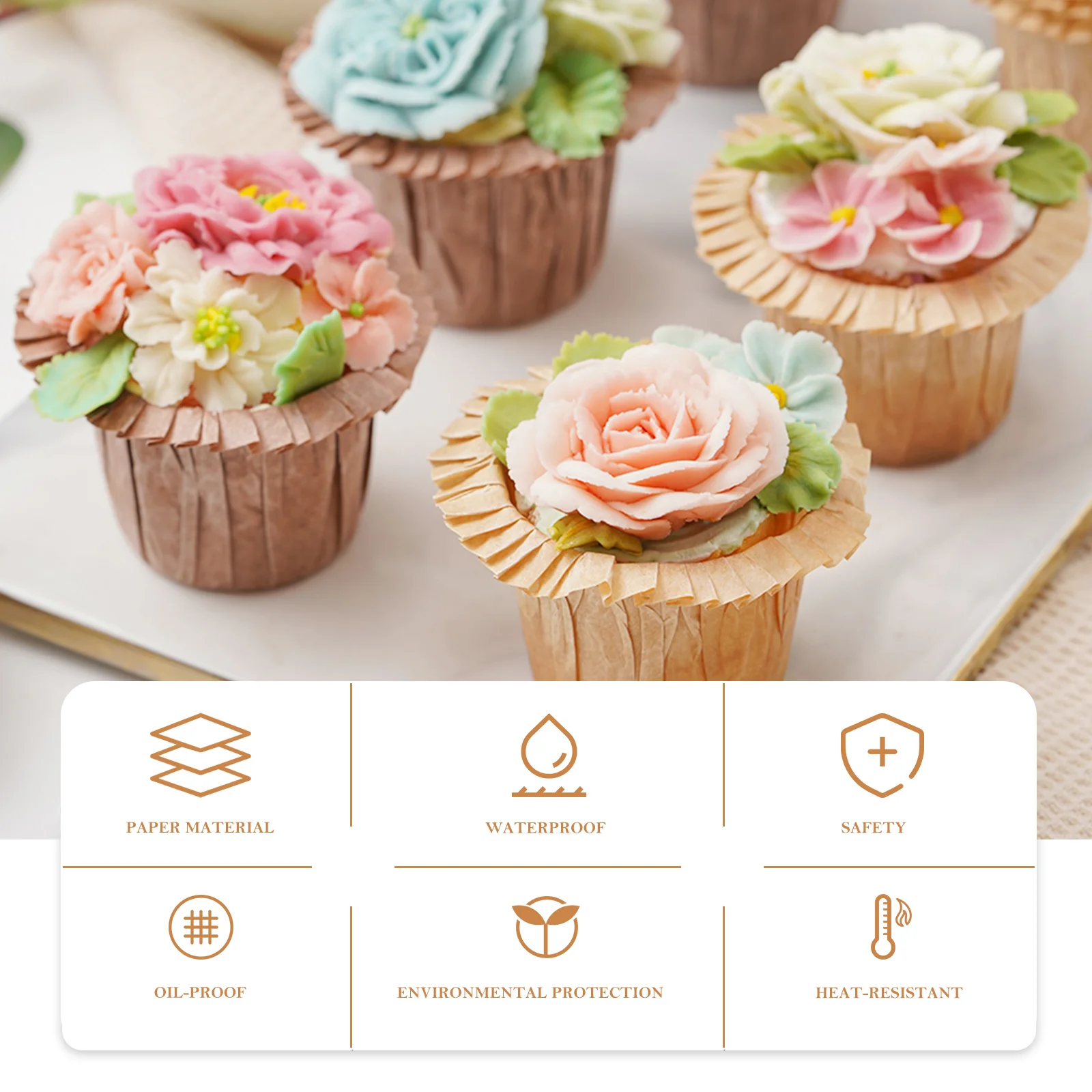 90 Pcs Cake Tray Creative Cupcake Liner Paper Dessert Sill Small Baking Cups Muffin Child Head
90 Pcs Cake Tray Creative Cupcake Liner Paper Dessert Sill Small Baking Cups Muffin Child Head