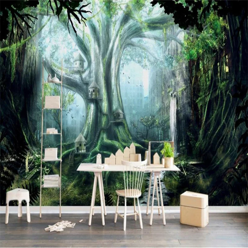 3D Mural Wallpaper Custom Home Improvement 3D Wallpaper Green woods Home Decor Living Room Bedroom TV Backdrop Photo Wallpaper
3D Mural Wallpaper Custom Home Improvement 3D Wallpaper Green woods Home Decor Living Room Bedroom TV Backdrop Photo Wallpaper