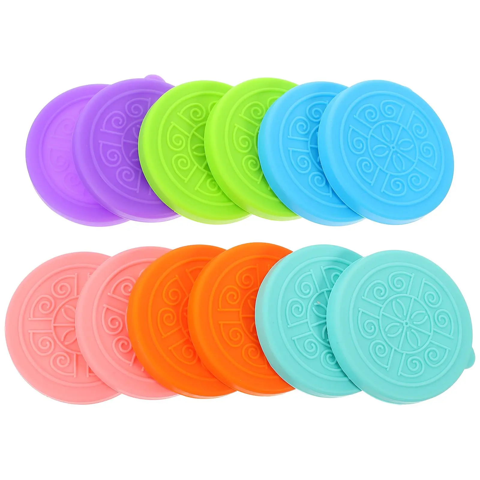 12pcs Silicone Lids for Yogurt Jars 6 Colors Mixed 5 5cm Mouth Size Sauce Bowl Covers Condiment Dishes Vinegar Lids
12pcs Silicone Lids for Yogurt Jars 6 Colors Mixed 5 5cm Mouth Size Sauce Bowl Covers Condiment Dishes Vinegar Lids