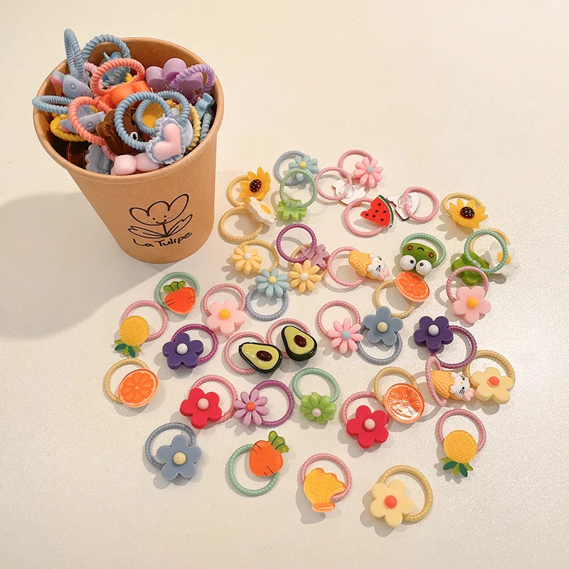 10pcs Kids High Elasticity Hair Ties, Small Non-Damage, Baby Hair Bands, Cute Cartoon Hair Rings, Girls Ponytail Essential
10pcs Kids High Elasticity Hair Ties, Small Non-Damage, Baby Hair Bands, Cute Cartoon Hair Rings, Girls Ponytail Essential