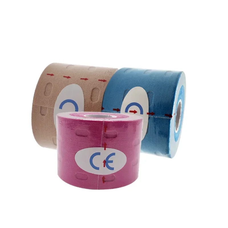 5cm Perforated Kinesiology Elastic Adhesive Tape Cotton Muscle Protection Athletes Breathable Gym Sports Glue Knee Protector
5cm Perforated Kinesiology Elastic Adhesive Tape Cotton Muscle Protection Athletes Breathable Gym Sports Glue Knee Protector