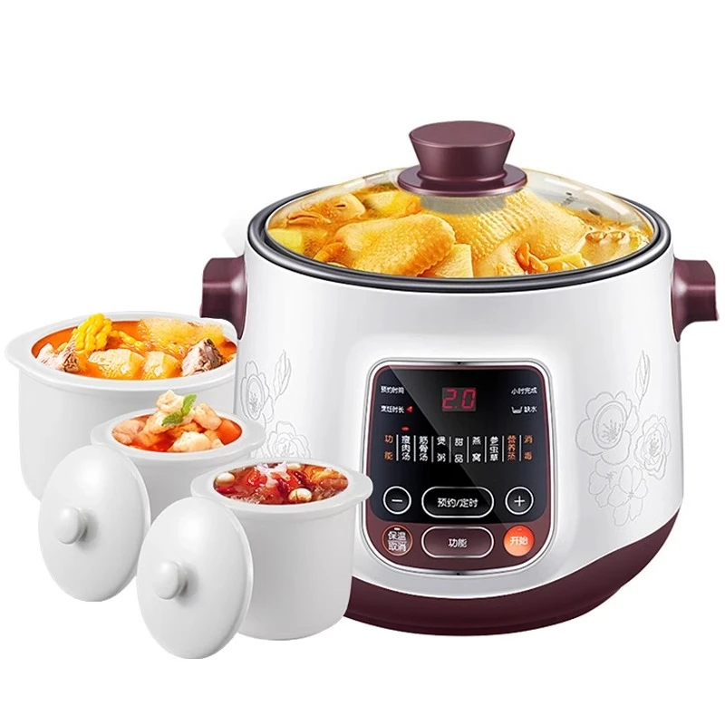 220V Water Proof Stew Pot Electric Stew Pot Household Electric Stew Cup Automatic
220V Water Proof Stew Pot Electric Stew Pot Household Electric Stew Cup Automatic