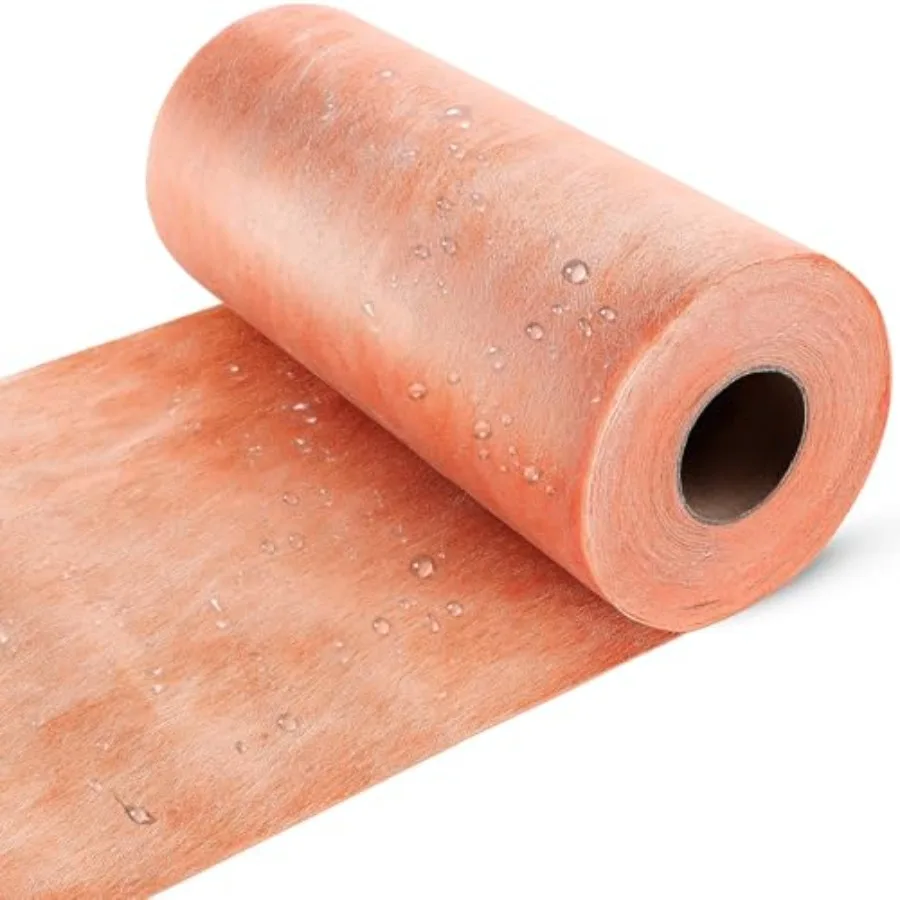 MAXWAVE 17 Inch x 150 Ft 212 Sq Ft Waterproof Underlayment Uncoupling Membrane PE Fabric for Under Tile Flooring Shower Walls a
MAXWAVE 17 Inch x 150 Ft 212 Sq Ft Waterproof Underlayment Uncoupling Membrane PE Fabric for Under Tile Flooring Shower Walls a