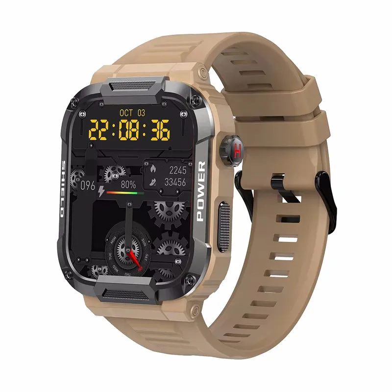 Xiaomi Military Smart Watch for Men Answer Call 1.85'' HD 400mAh Long Battery Tactical Sports Watch, Outdoor Rugged Smartwatch
Xiaomi Military Smart Watch for Men Answer Call 1.85'' HD 400mAh Long Battery Tactical Sports Watch, Outdoor Rugged Smartwatch