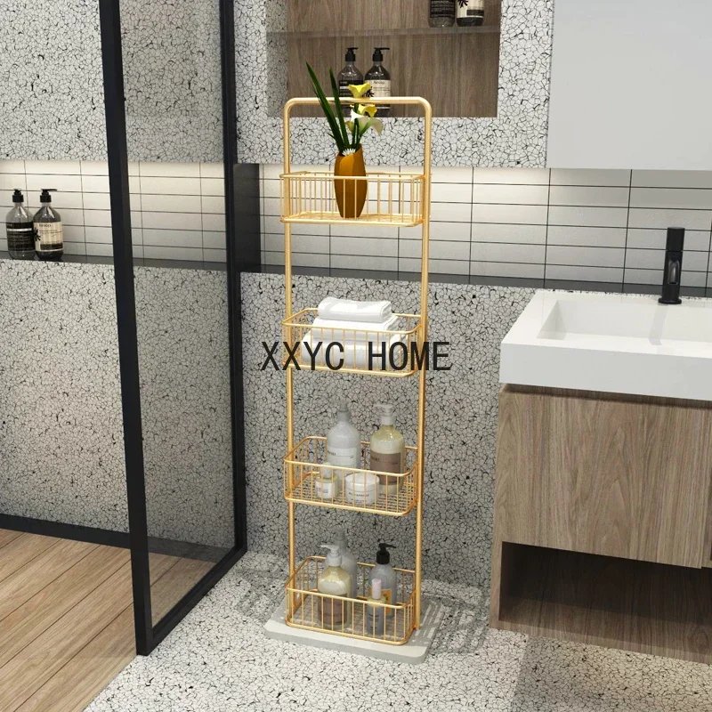 Simple Modern Bathroom Shelf Nordic Home Bathroom Storage Rack Multi-Layer Article Storage Shelf
Simple Modern Bathroom Shelf Nordic Home Bathroom Storage Rack Multi-Layer Article Storage Shelf