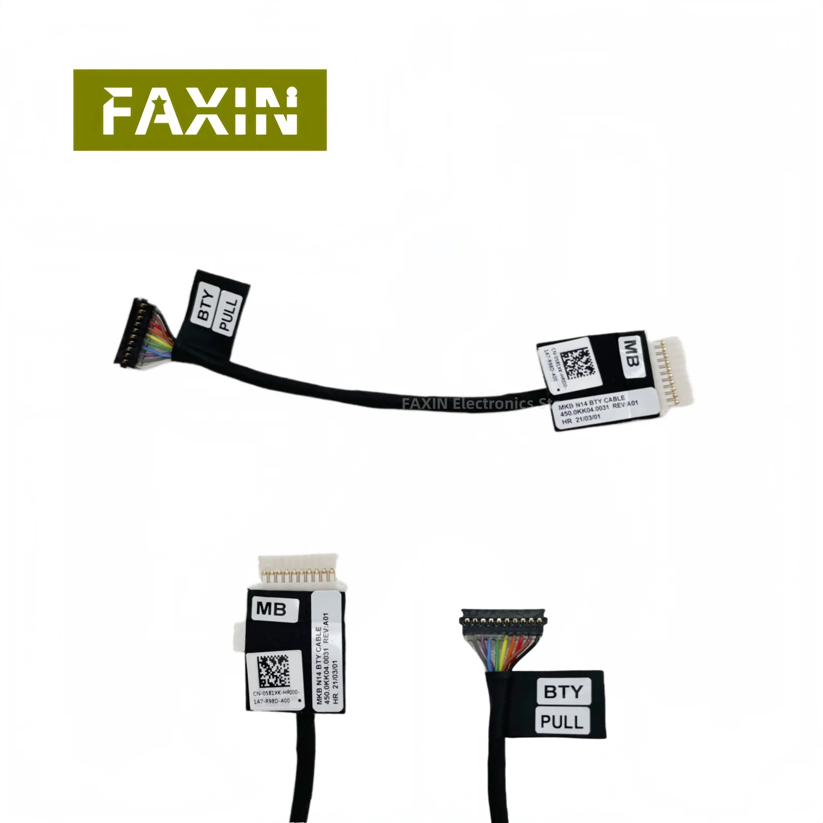 For Dell Inspiron 5400 5406 5409 7405 5509 Battery Connection Cable 0581XK 450.0KK04.0031
For Dell Inspiron 5400 5406 5409 7405 5509 Battery Connection Cable 0581XK 450.0KK04.0031