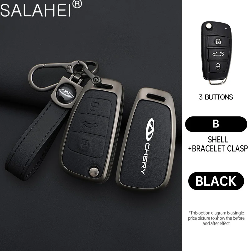 Alloy Leather Car Key Cover Case Protector For Chery ARRIZO7 E3 E5 A3 A5 Tiggo 2 3 5 3X Fulwin2 Eastar Auto Keychain Accessories
Alloy Leather Car Key Cover Case Protector For Chery ARRIZO7 E3 E5 A3 A5 Tiggo 2 3 5 3X Fulwin2 Eastar Auto Keychain Accessories