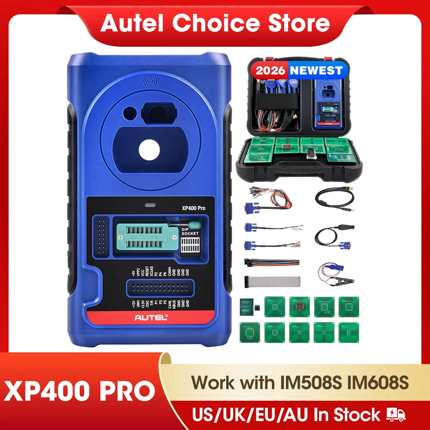 Программатор ключей Autel XP400 Pro работает с ключами IM508/IM608/IM608 Pro и инструментом для программирования чипов, обновленная версия XP400
Программатор ключей Autel XP400 Pro работает с ключами IM508/IM608/IM608 Pro и инструментом для программирования чипов, обновленная версия XP400