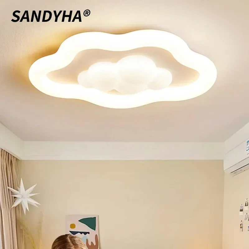 SANDYHA Cloud Light LED Children's Room Baby Room Ceiling Light Modern Cream Home Decoration Bedroom Cloud Ceiling Lamp Lighting
SANDYHA Cloud Light LED Children's Room Baby Room Ceiling Light Modern Cream Home Decoration Bedroom Cloud Ceiling Lamp Lighting
