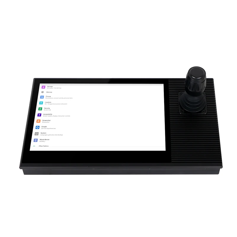 Smart Access Control Touch Panel Screen Android Monitor Controller With VISCA, VISCA Over IP Protocol Supported
Smart Access Control Touch Panel Screen Android Monitor Controller With VISCA, VISCA Over IP Protocol Supported