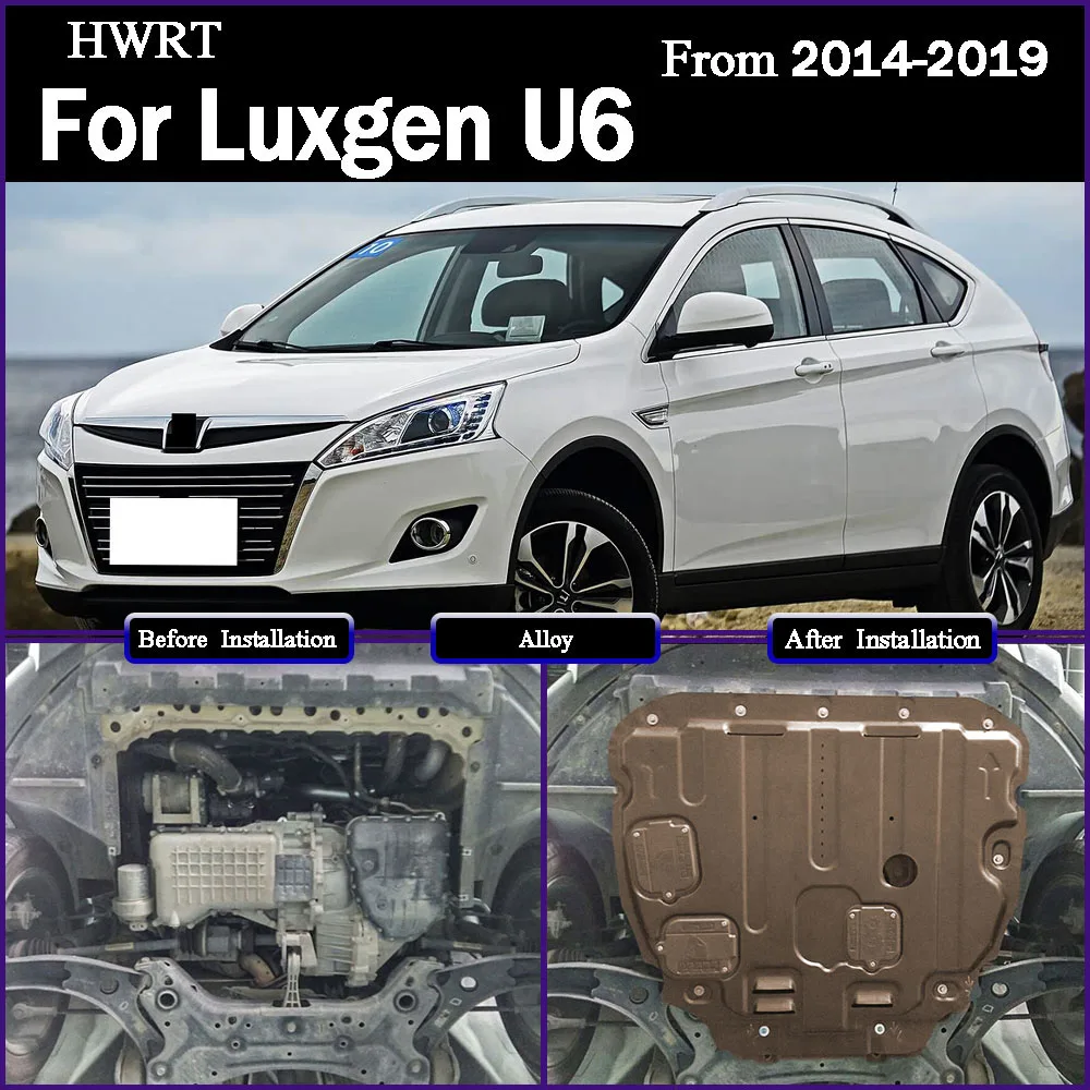 For Luxgen U6 2014-2019 1.8T 2.0T Higher Quality Black Under Engine Guard Mudguard Board Splash Shield Mud Fender Plate Panel
For Luxgen U6 2014-2019 1.8T 2.0T Higher Quality Black Under Engine Guard Mudguard Board Splash Shield Mud Fender Plate Panel