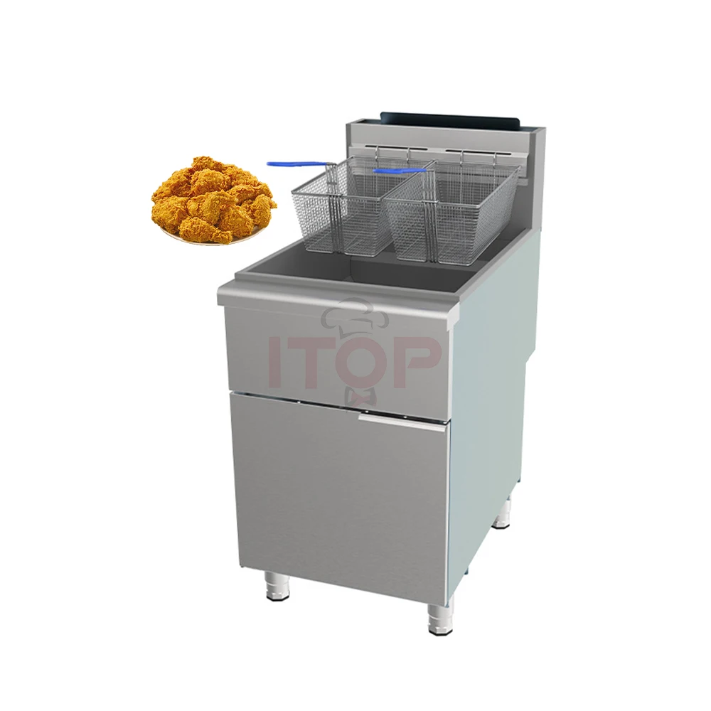 Deep Fryer Outdoor Propane Industrial Gas Chicken Frying Machine Single Cylinder Large Capacity Fryer
Deep Fryer Outdoor Propane Industrial Gas Chicken Frying Machine Single Cylinder Large Capacity Fryer