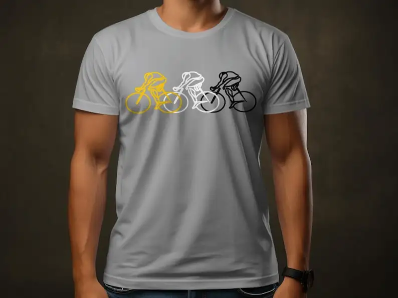 Cyclist Tee, Biking Enthusiast Shirt, Unique Bike Rider T-Shirt, Casual Cycling Apparel, Fun Bicycle Print Tee, Unisex Top
Cyclist Tee, Biking Enthusiast Shirt, Unique Bike Rider T-Shirt, Casual Cycling Apparel, Fun Bicycle Print Tee, Unisex Top