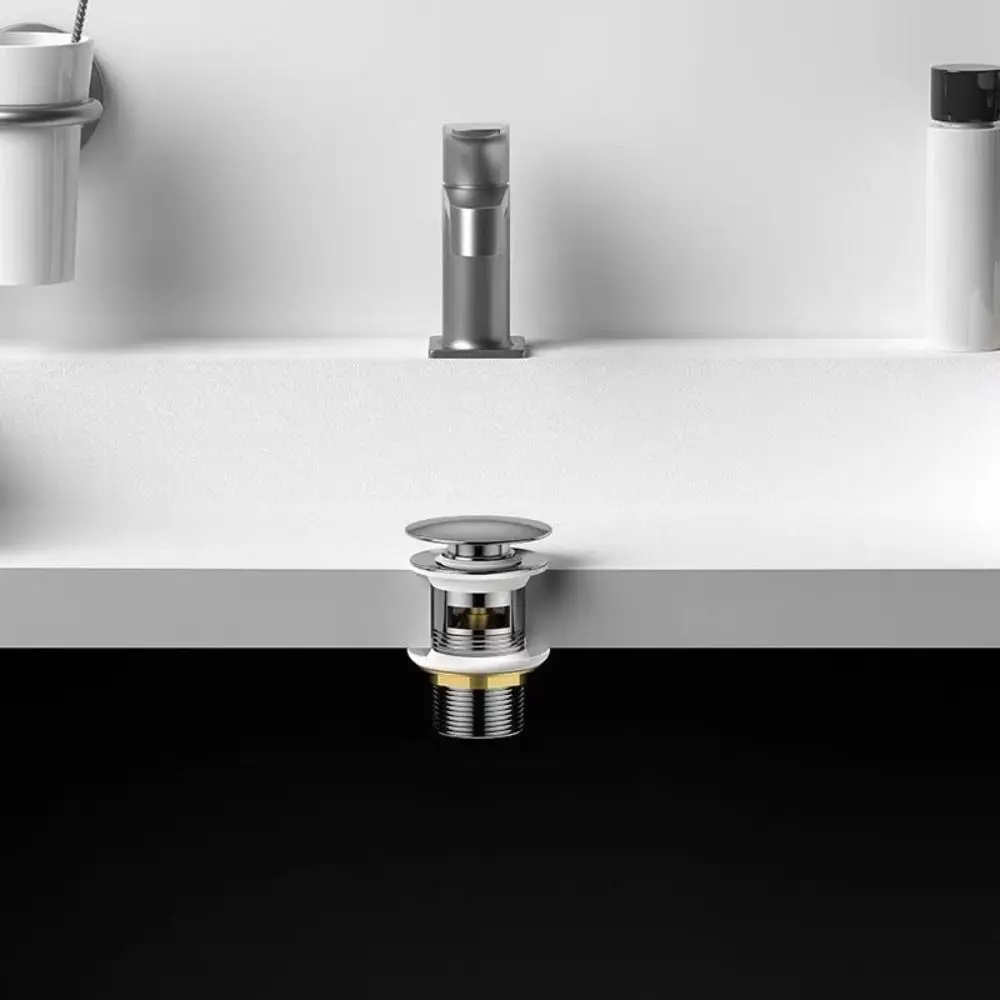 Click Clack Slotted Unslotted Waste Button Sink Strainer Basin Drain Device Basin Sink Tap Bath Stopper
Click Clack Slotted Unslotted Waste Button Sink Strainer Basin Drain Device Basin Sink Tap Bath Stopper