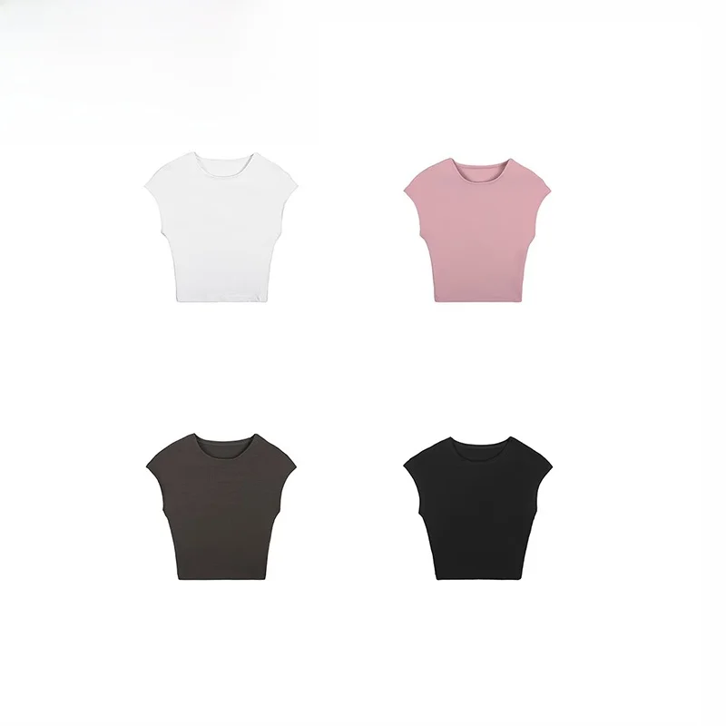 ZBZA Spring New Women's Faion Design Multicolor Modal T-irt Polyester Fiber ort Sve round Ne Casual Fit irt
ZBZA Spring New Women's Faion Design Multicolor Modal T-irt Polyester Fiber ort Sve round Ne Casual Fit irt