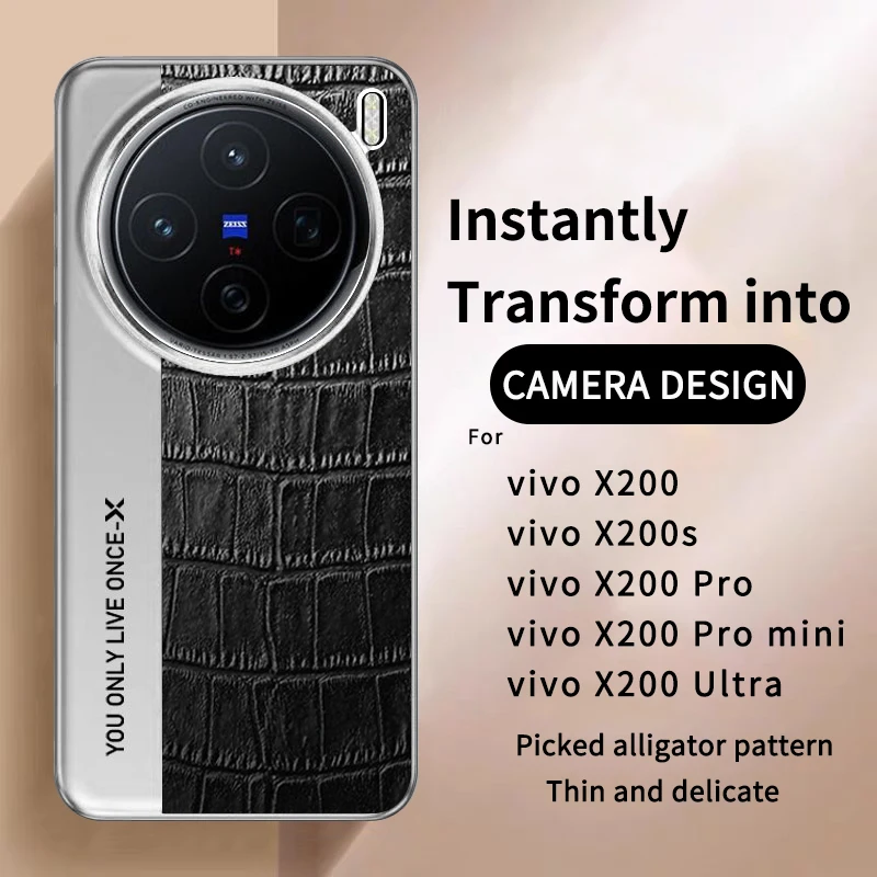 Чехол для VIVO X200 Ultra, роскошный защитный чехол для камеры из искусственной кожи для VIVO X200 Pro Mini X200S X200Ultra, чехол для телефона
Чехол для VIVO X200 Ultra, роскошный защитный чехол для камеры из искусственной кожи для VIVO X200 Pro Mini X200S X200Ultra, чехол для телефона