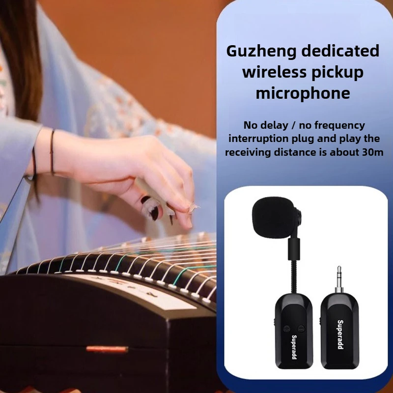 Guzheng Wireless Microphone Professional Guzheng Pickup Outdoor Performance Fixed Microphone Ethnic Musical Instruments Parts
Guzheng Wireless Microphone Professional Guzheng Pickup Outdoor Performance Fixed Microphone Ethnic Musical Instruments Parts