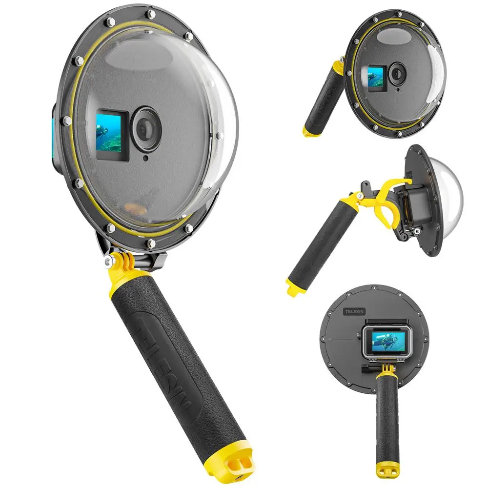 Dome Port Waterproof Diving Float Handle Trigger Equipment for DJI Action 5 Pro 4 3 Camera
Dome Port Waterproof Diving Float Handle Trigger Equipment for DJI Action 5 Pro 4 3 Camera