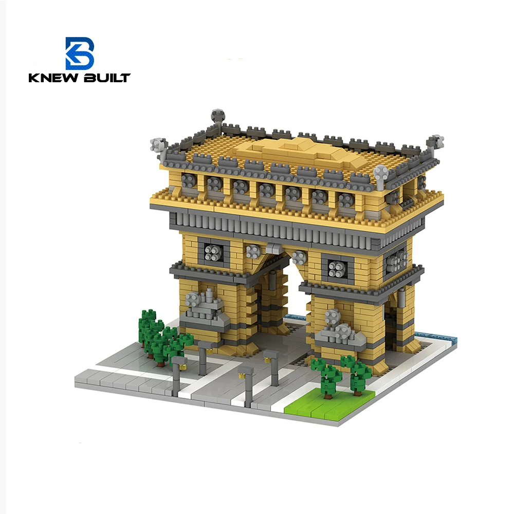 KNEW BUILT Arc Triomphe микро мини-строительные блоки для взрослых архитектурные игрушки известные евро строительные кирпичи детский подарок
KNEW BUILT Arc Triomphe микро мини-строительные блоки для взрослых архитектурные игрушки известные евро строительные кирпичи детский подарок