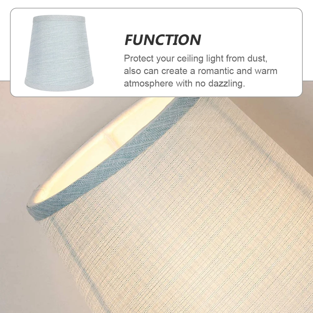 E14 Cloth Lamp Shade Handmade Premium Durable Fade Resistant Eye Protection Decorative Lighting Accessory For Living
E14 Cloth Lamp Shade Handmade Premium Durable Fade Resistant Eye Protection Decorative Lighting Accessory For Living