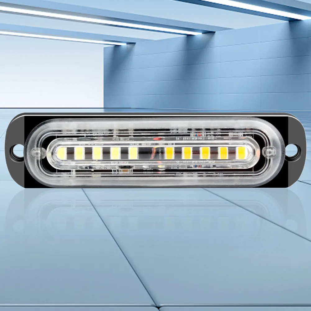 10LED Car Flash Warning Lamp 12V 24V Truck LED Side Light Ultra-Thin Car Flashing Light for Auto Vehicle Truck for SUV Lorry Van
10LED Car Flash Warning Lamp 12V 24V Truck LED Side Light Ultra-Thin Car Flashing Light for Auto Vehicle Truck for SUV Lorry Van