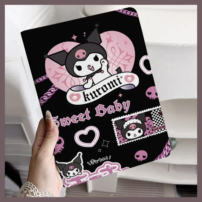 Kuromi IPad Case Book Style Lightweight Cover for IPad Air7 2025 Mini7 Air6 Pro 11 10th 10.9in 9/8/7th 10.2 5th/6th Tablet Cases
Kuromi IPad Case Book Style Lightweight Cover for IPad Air7 2025 Mini7 Air6 Pro 11 10th 10.9in 9/8/7th 10.2 5th/6th Tablet Cases