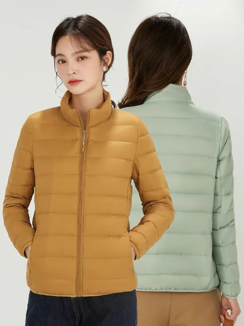 Women Winter Jacket Fashion Short Ultra Lightweight Packable Puffer Coats 11 Colors Female Down Warm Korean Slim Fit Parkas 4XL
Women Winter Jacket Fashion Short Ultra Lightweight Packable Puffer Coats 11 Colors Female Down Warm Korean Slim Fit Parkas 4XL