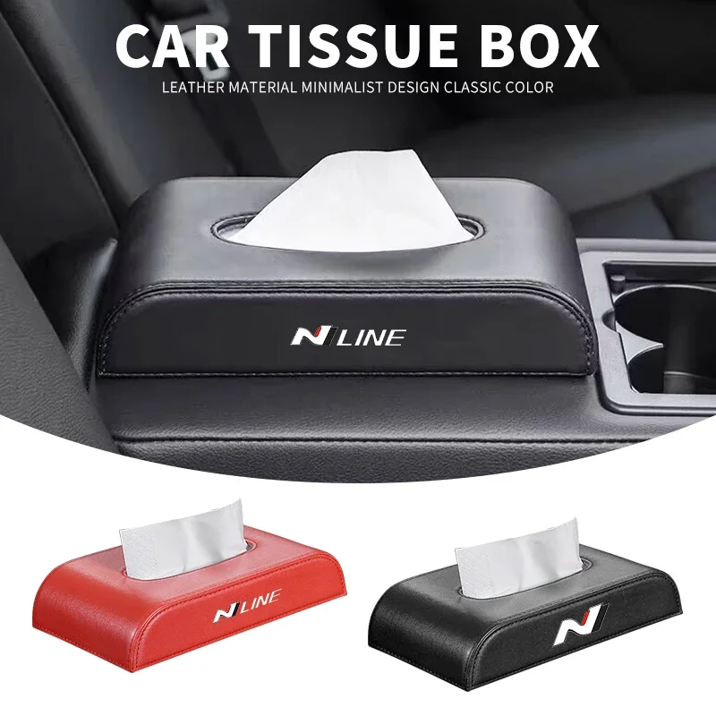 Car Leather Tissue Box Cover Paper Car Home Napkin Holder Case For Hyundai N Line Tuscani NX4 Elantra I30 Santa Fe Sonata
Car Leather Tissue Box Cover Paper Car Home Napkin Holder Case For Hyundai N Line Tuscani NX4 Elantra I30 Santa Fe Sonata