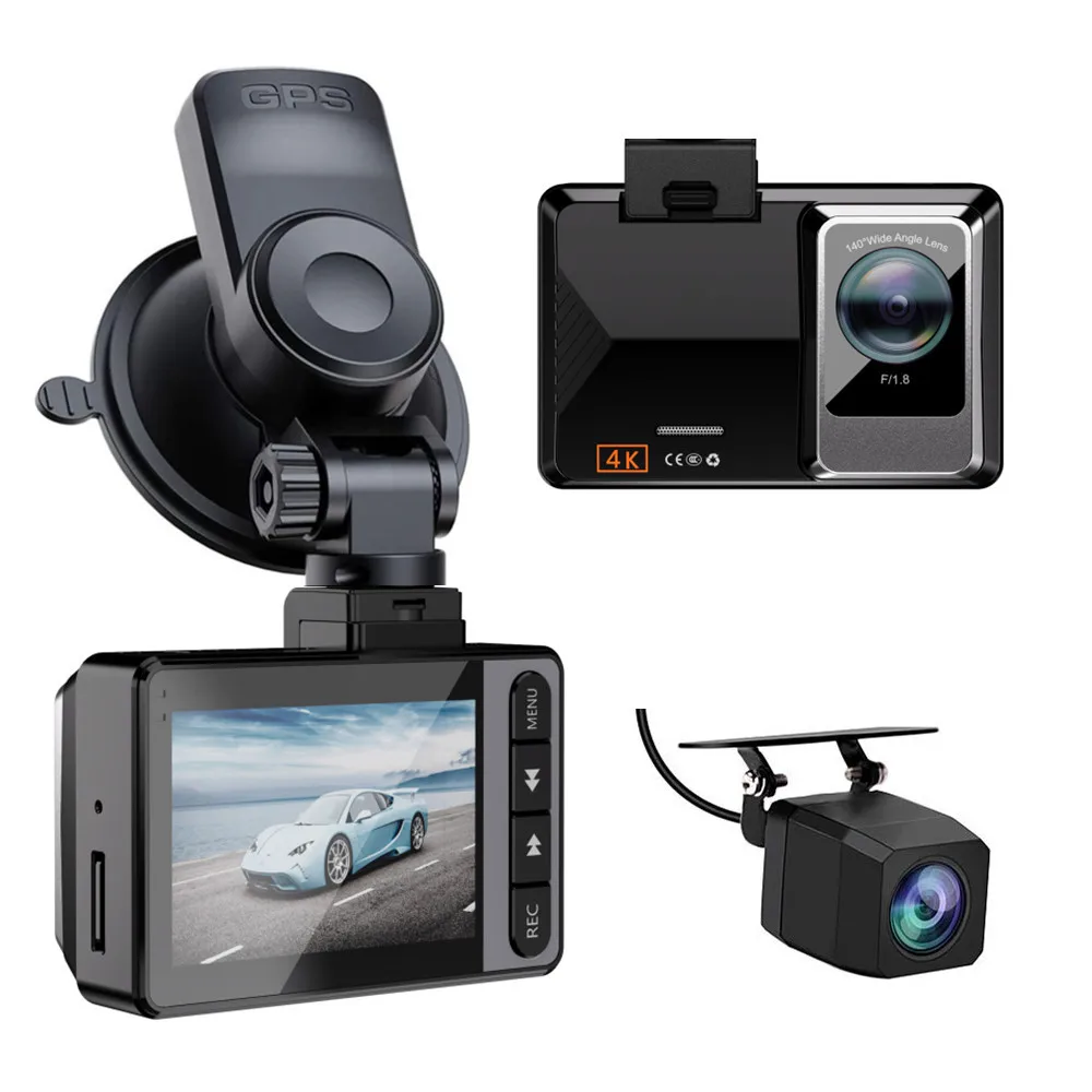 2022 Newest 4K Car & Vehicle Camera with FHD 1080P Reverse camera and Super IR Night Vision
2022 Newest 4K Car & Vehicle Camera with FHD 1080P Reverse camera and Super IR Night Vision