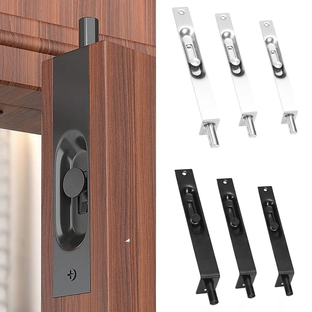 Stainless Steel Home Gate Door Latch Bolt Security Guard Flush Latch Bolt Slide Lock Slide Bolt Hardware 4/6/8/10/12inch
Stainless Steel Home Gate Door Latch Bolt Security Guard Flush Latch Bolt Slide Lock Slide Bolt Hardware 4/6/8/10/12inch
