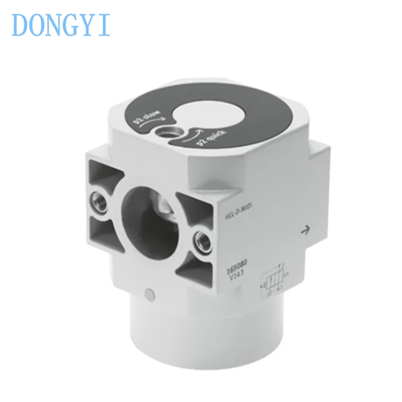 Soft-start Valve HEL HEL-D-MINI 170690 HEL-1/8-1/4-3/8-D-MINI 165076 HEL-D-MIDI 170691 HEL-D-MAXI 170692 HEL-1/2-D-MAXI 186522
Soft-start Valve HEL HEL-D-MINI 170690 HEL-1/8-1/4-3/8-D-MINI 165076 HEL-D-MIDI 170691 HEL-D-MAXI 170692 HEL-1/2-D-MAXI 186522