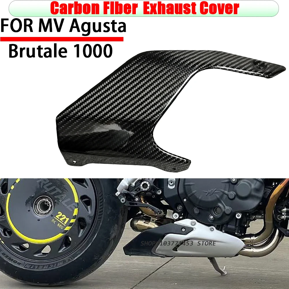 For MV Agusta Brutale 1000 carbon fiber right exhaust protective cover small board lightweight and durable racing grade
For MV Agusta Brutale 1000 carbon fiber right exhaust protective cover small board lightweight and durable racing grade