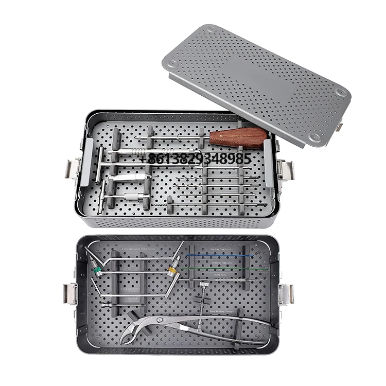 Large Fragment Fracture Internal Fixation Instrument Set Surgical Trauma Plate Basic Lower Limb Instrument Set
Large Fragment Fracture Internal Fixation Instrument Set Surgical Trauma Plate Basic Lower Limb Instrument Set