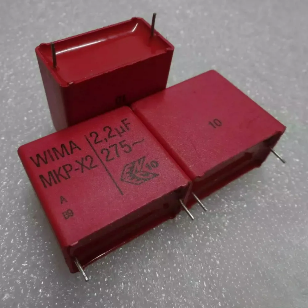 MKP-X2 2.2uF 275VAC 2u2 225 Brand New 28mm Film Capacitor
MKP-X2 2.2uF 275VAC 2u2 225 Brand New 28mm Film Capacitor
