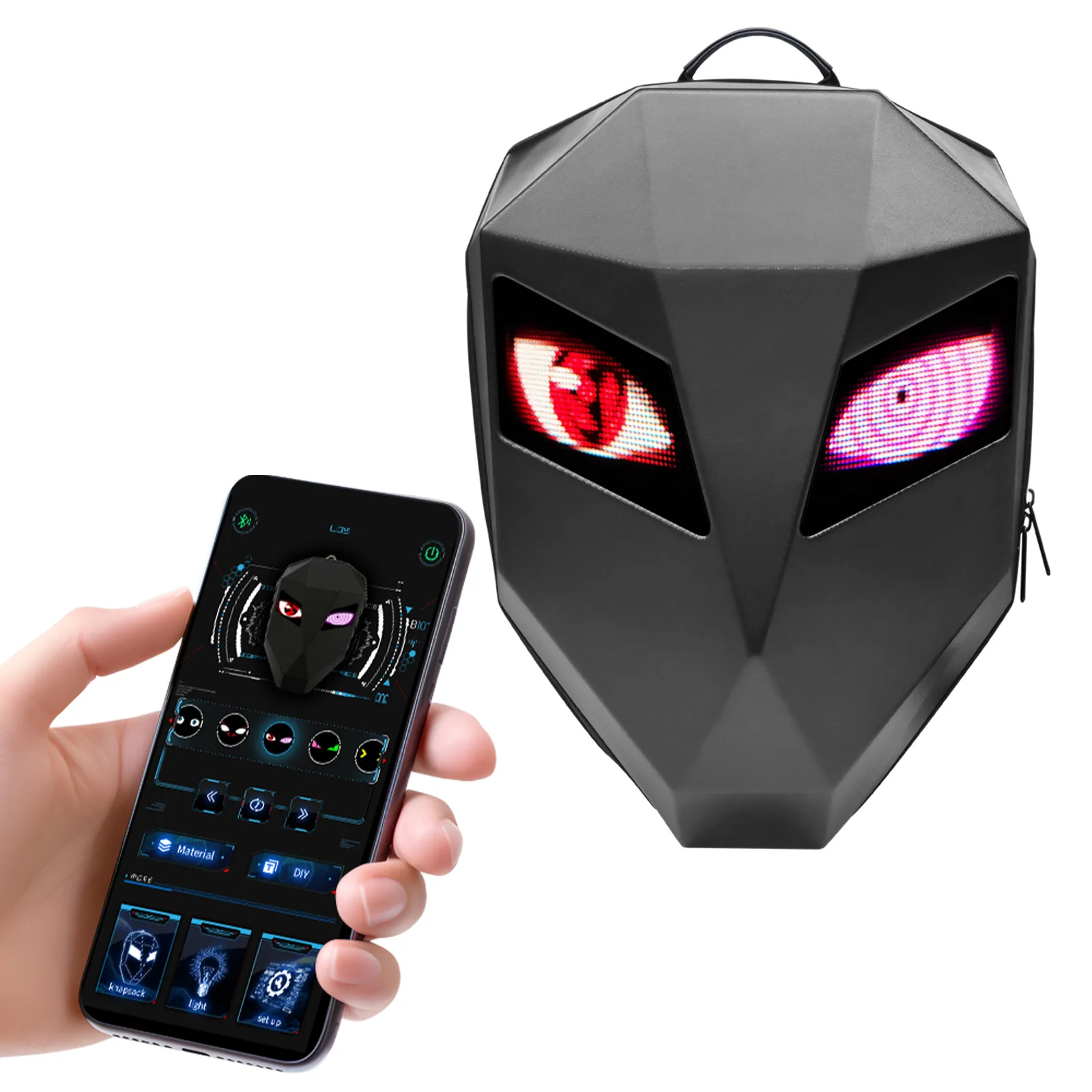 Iron Man Style LED Motorcycle Bag – Light-Up Eyes Helmet Backpack, Waterproof Motorcycles Accessories
Iron Man Style LED Motorcycle Bag – Light-Up Eyes Helmet Backpack, Waterproof Motorcycles Accessories