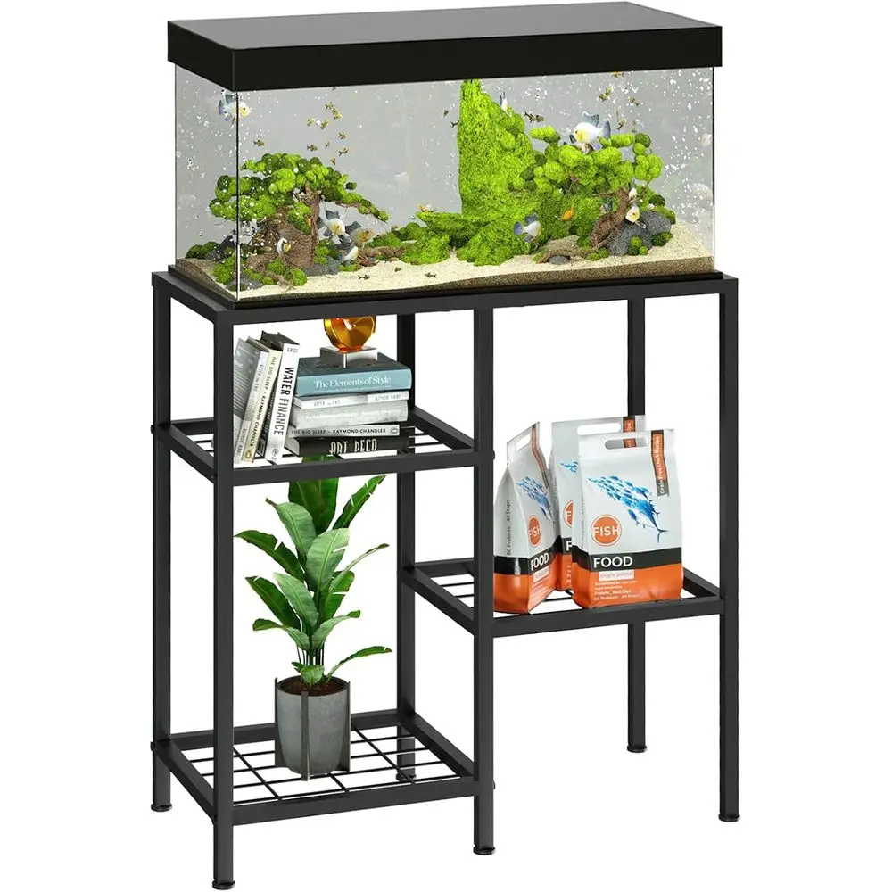 Подставка для аквариума/террариума ish Tank Stand на 20 галлонов, 3-ярусная, маленькая, металлическая, черная
Подставка для аквариума/террариума ish Tank Stand на 20 галлонов, 3-ярусная, маленькая, металлическая, черная