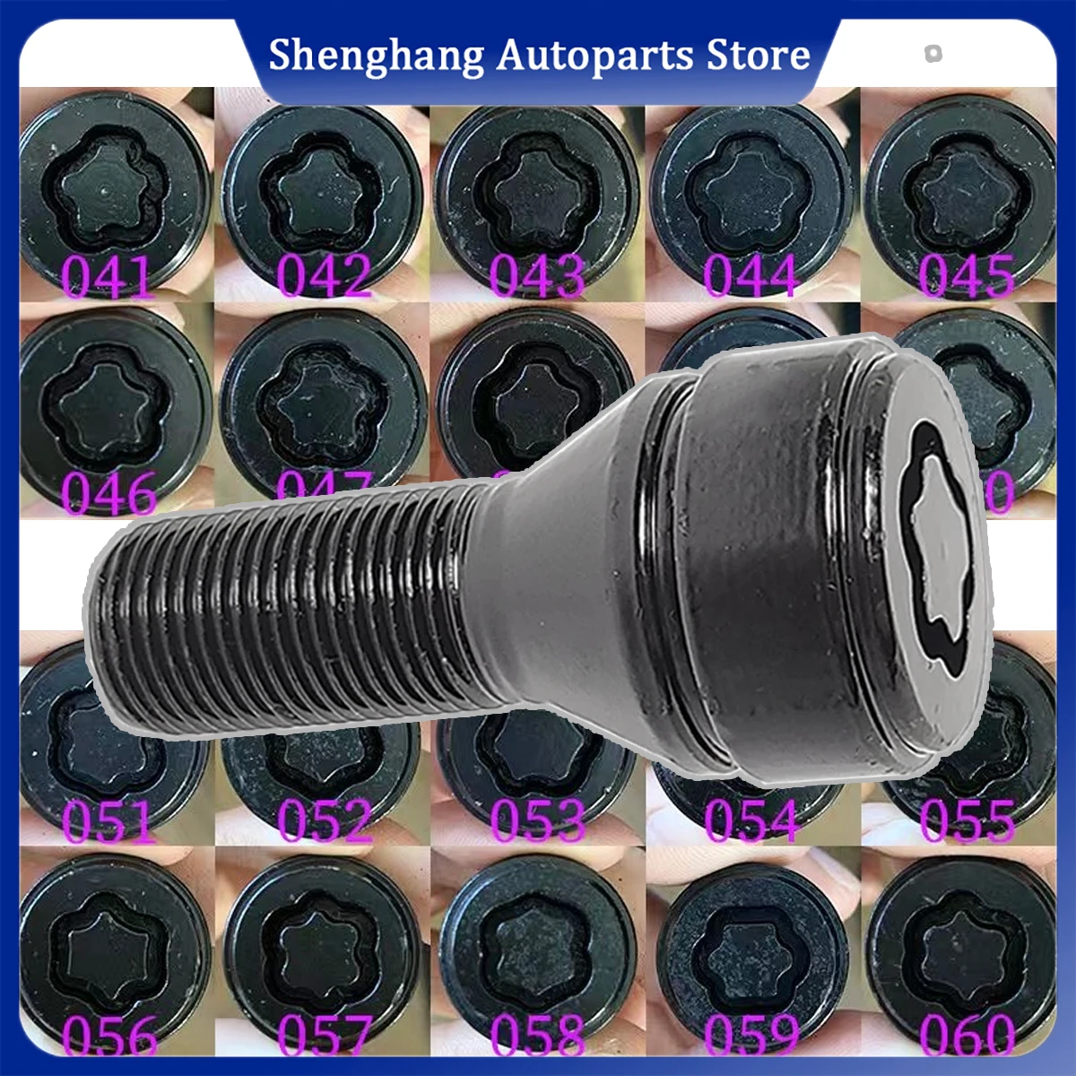 10Pcs #041-#050 or 10Pcs #051-060 Anti-theft Screws for Car Tires Fits for BMW
10Pcs #041-#050 or 10Pcs #051-060 Anti-theft Screws for Car Tires Fits for BMW