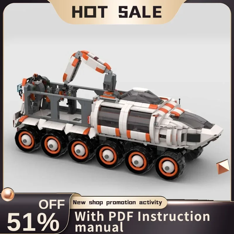 New 1473Pcs Popular Space Technology Series Moc Mobiles Labor Model Building Blocks Diy Creative Ideas Kids Toys Birthday Gifts
New 1473Pcs Popular Space Technology Series Moc Mobiles Labor Model Building Blocks Diy Creative Ideas Kids Toys Birthday Gifts