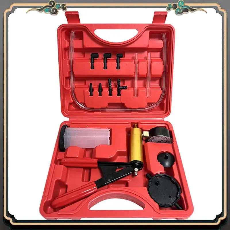 Manual Vacuum Pump Set Brake Fluid Discharge Tool Auto Repair Tool Vacuum Pump Repair Kit
Manual Vacuum Pump Set Brake Fluid Discharge Tool Auto Repair Tool Vacuum Pump Repair Kit