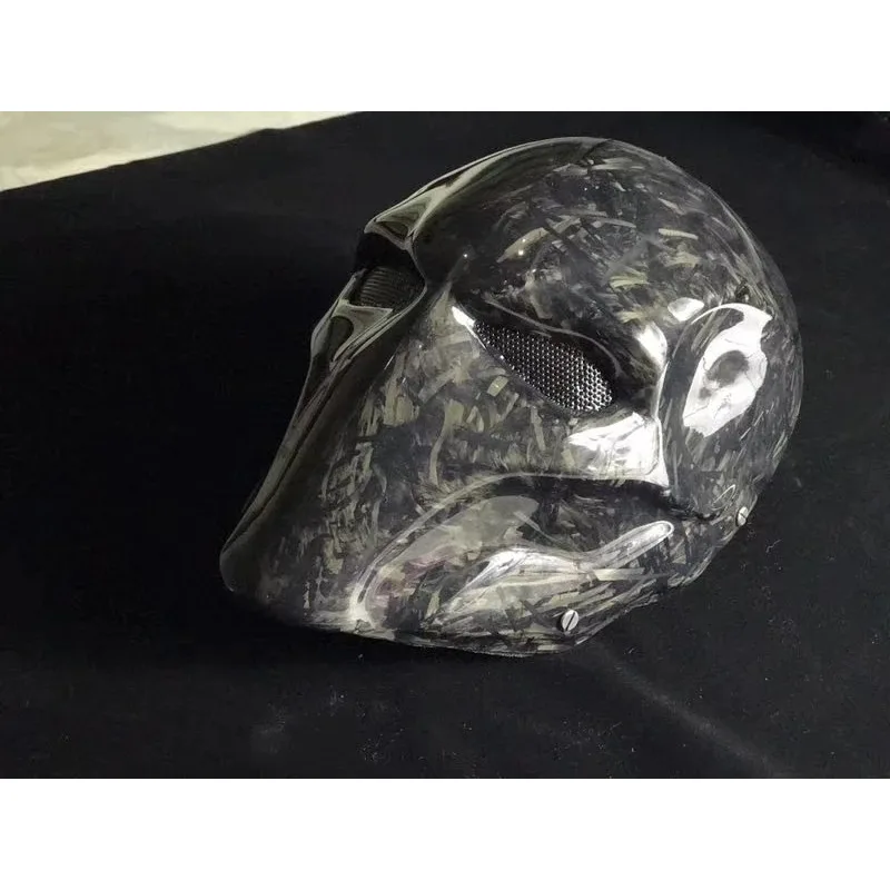 NEW Hot Selling Halloween Party Use Full Face Carbon Fiber Face Mask
NEW Hot Selling Halloween Party Use Full Face Carbon Fiber Face Mask