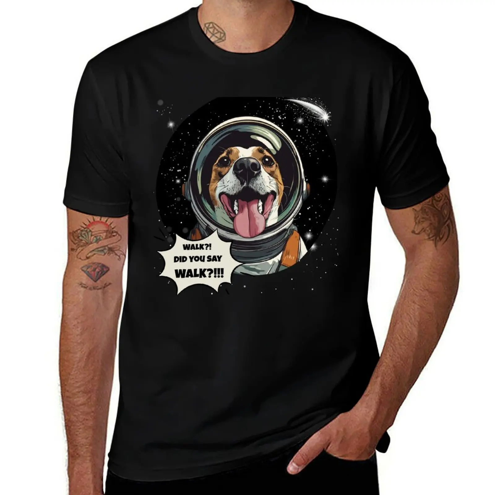 Did You Say Walk! – Funny Space Dog Meme Design T-Shirt oversize t-shirts man oversizeds cute clothes vintage t shirt men
Did You Say Walk! – Funny Space Dog Meme Design T-Shirt oversize t-shirts man oversizeds cute clothes vintage t shirt men